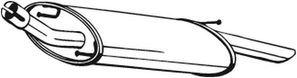 BOSAL Endschalldämpfer