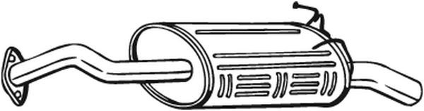 BOSAL Endschalldämpfer