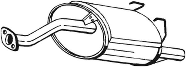 BOSAL Endschalldämpfer