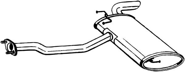 BOSAL Endschalldämpfer