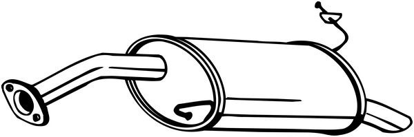 BOSAL Endschalldämpfer