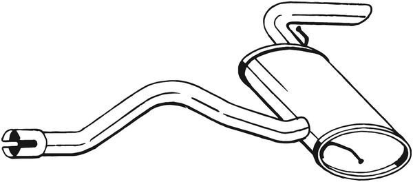 BOSAL Endschalldämpfer