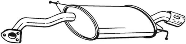 BOSAL Endschalldämpfer