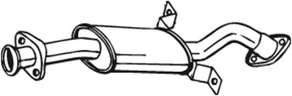 BOSAL Vorschalldämpfer