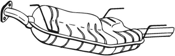 BOSAL Endschalldämpfer