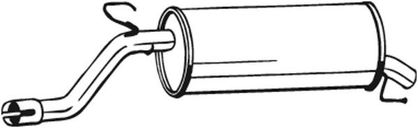 BOSAL Endschalldämpfer