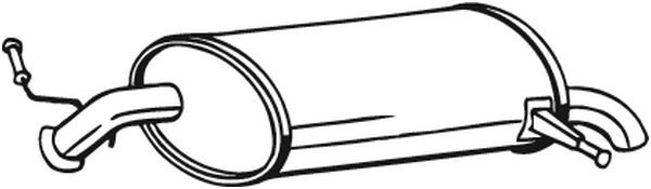 BOSAL Endschalldämpfer