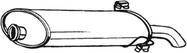 BOSAL Endschalldämpfer