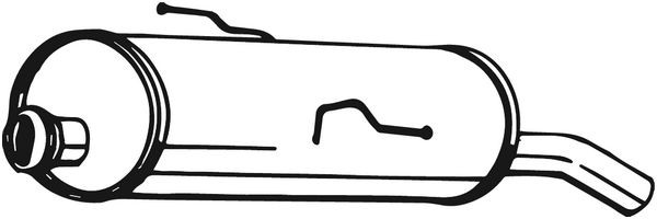 BOSAL Endschalldämpfer