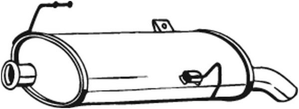 BOSAL Endschalldämpfer