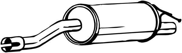 BOSAL Endschalldämpfer