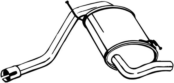 BOSAL Endschalldämpfer