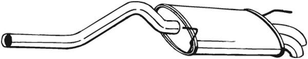 BOSAL Endschalldämpfer