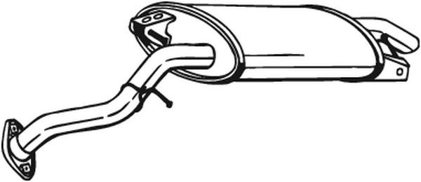 BOSAL Endschalldämpfer