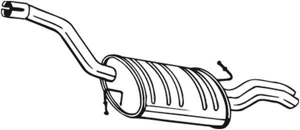BOSAL Endschalldämpfer