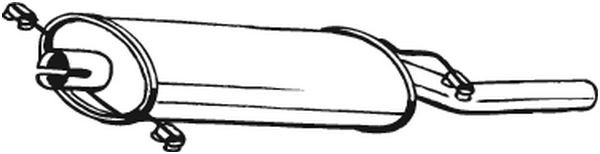 BOSAL Endschalldämpfer