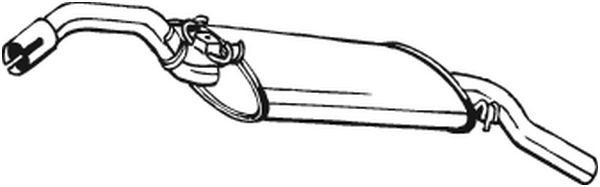 BOSAL Endschalldämpfer