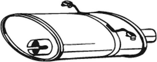 BOSAL Endschalldämpfer