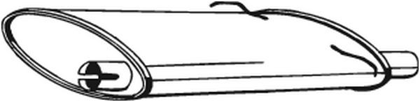 BOSAL Endschalldämpfer