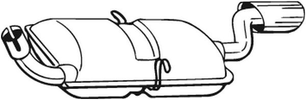 BOSAL Endschalldämpfer