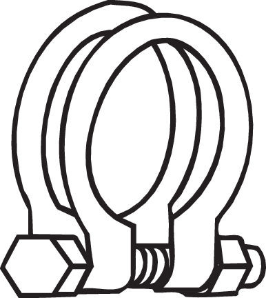 BOSAL Klemmstück, Abgasanlage