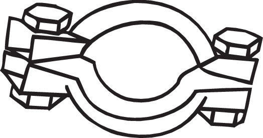 BOSAL Klemmstück, Abgasanlage