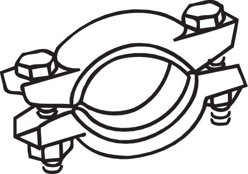 BOSAL Klemmstück, Abgasanlage