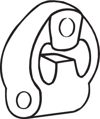 BOSAL Gummistreifen, Abgasanlage