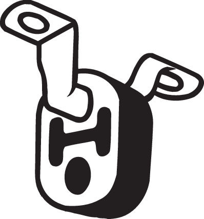 BOSAL Gummistreifen, Abgasanlage