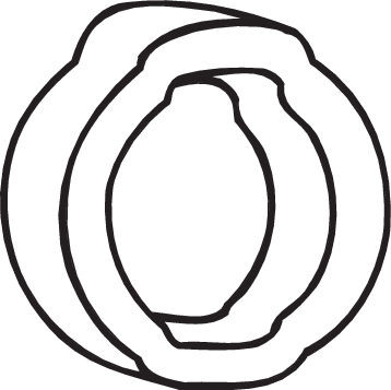 BOSAL Gummistreifen, Abgasanlage