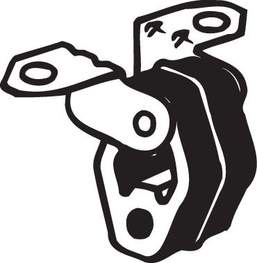 BOSAL Gummistreifen, Abgasanlage