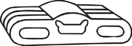 BOSAL Gummistreifen, Abgasanlage