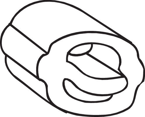 BOSAL Gummistreifen, Abgasanlage