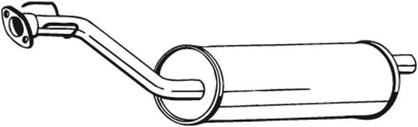 BOSAL Mittelschalldämpfer
