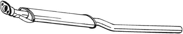 BOSAL Mittelschalldämpfer