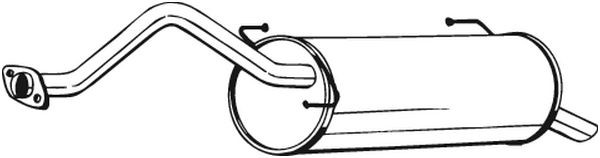 BOSAL Endschalldämpfer