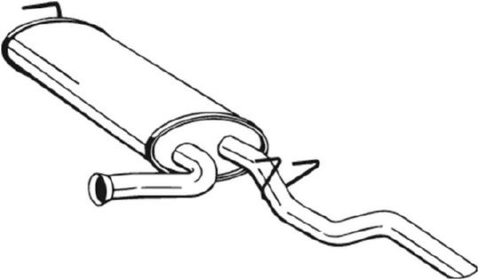 BOSAL Endschalldämpfer