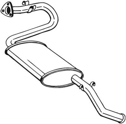 BOSAL Endschalldämpfer