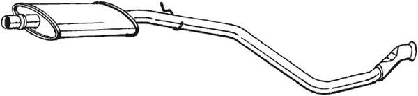 BOSAL Mittelschalldämpfer