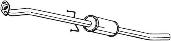 BOSAL Mittelschalldämpfer