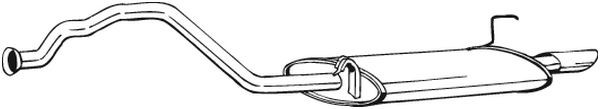 BOSAL Endschalldämpfer
