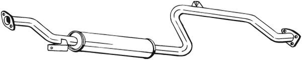 BOSAL Mittelschalldämpfer