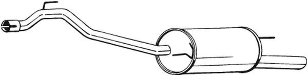 BOSAL Endschalldämpfer