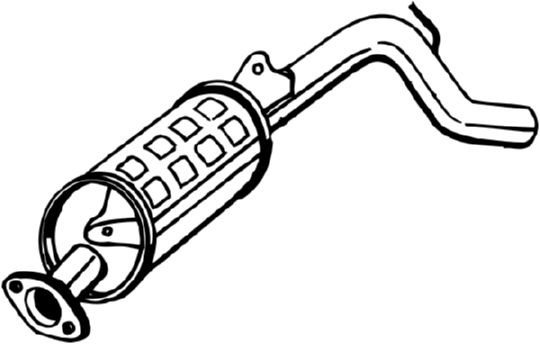 BOSAL Endschalldämpfer