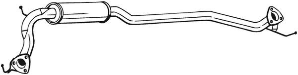BOSAL Mittelschalldämpfer