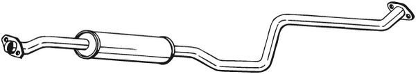 BOSAL Mittelschalldämpfer