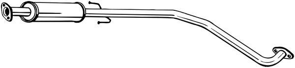 BOSAL Mittelschalldämpfer