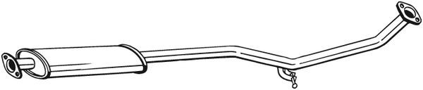 BOSAL Mittelschalldämpfer