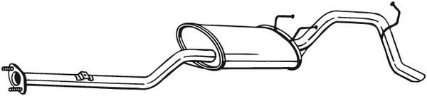 BOSAL Endschalldämpfer