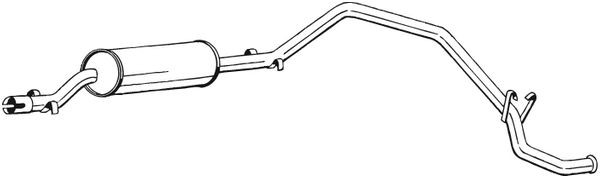 BOSAL Endschalldämpfer